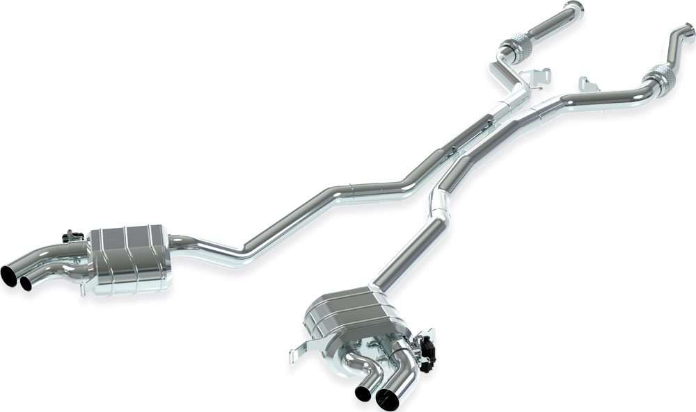Mercedes AMG GT63/55 (C192) - Valved Exhaust + MidPipes (OE Actuators)