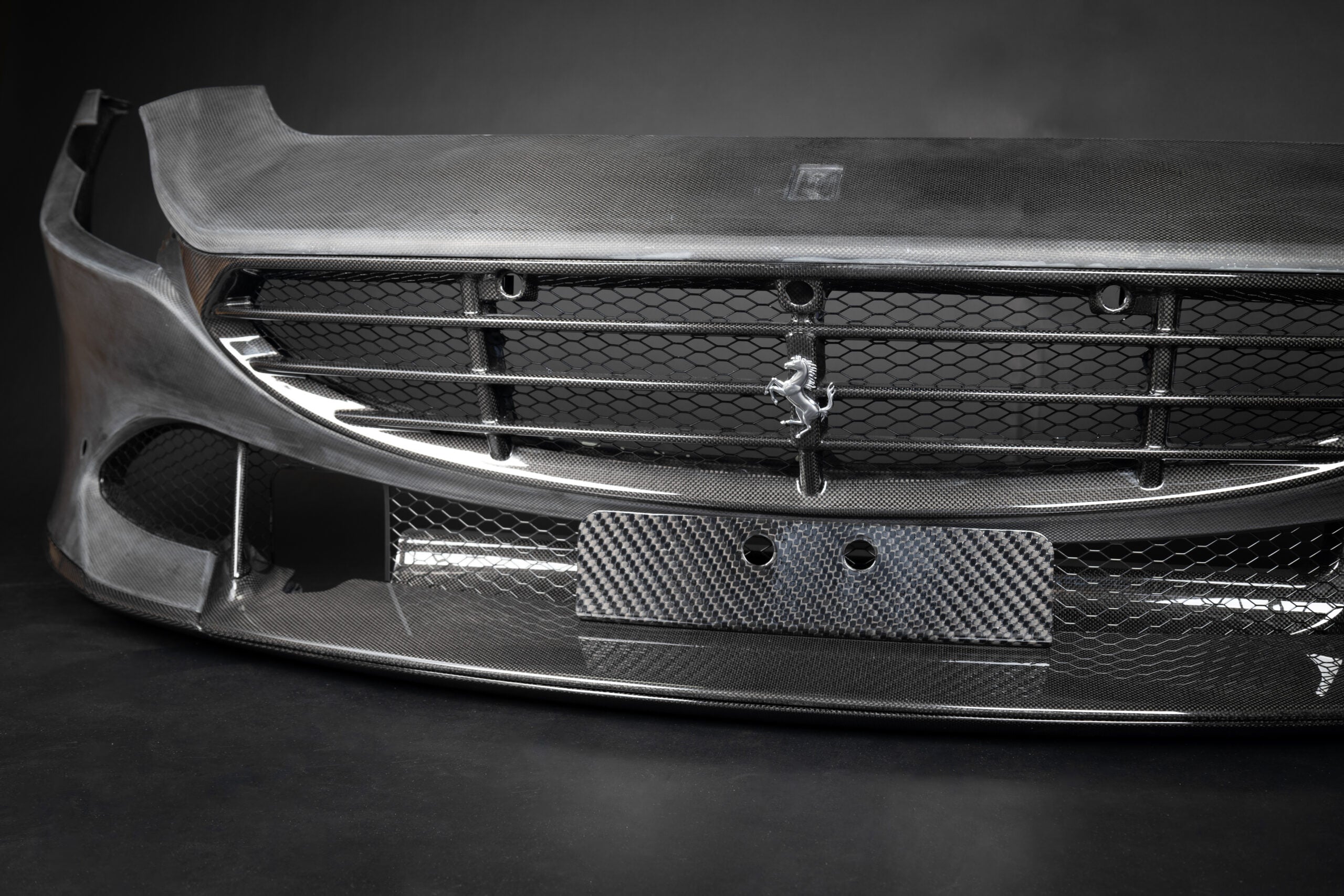 Ferrari Roma - Carbon Fiber Front Bumper (Complete)