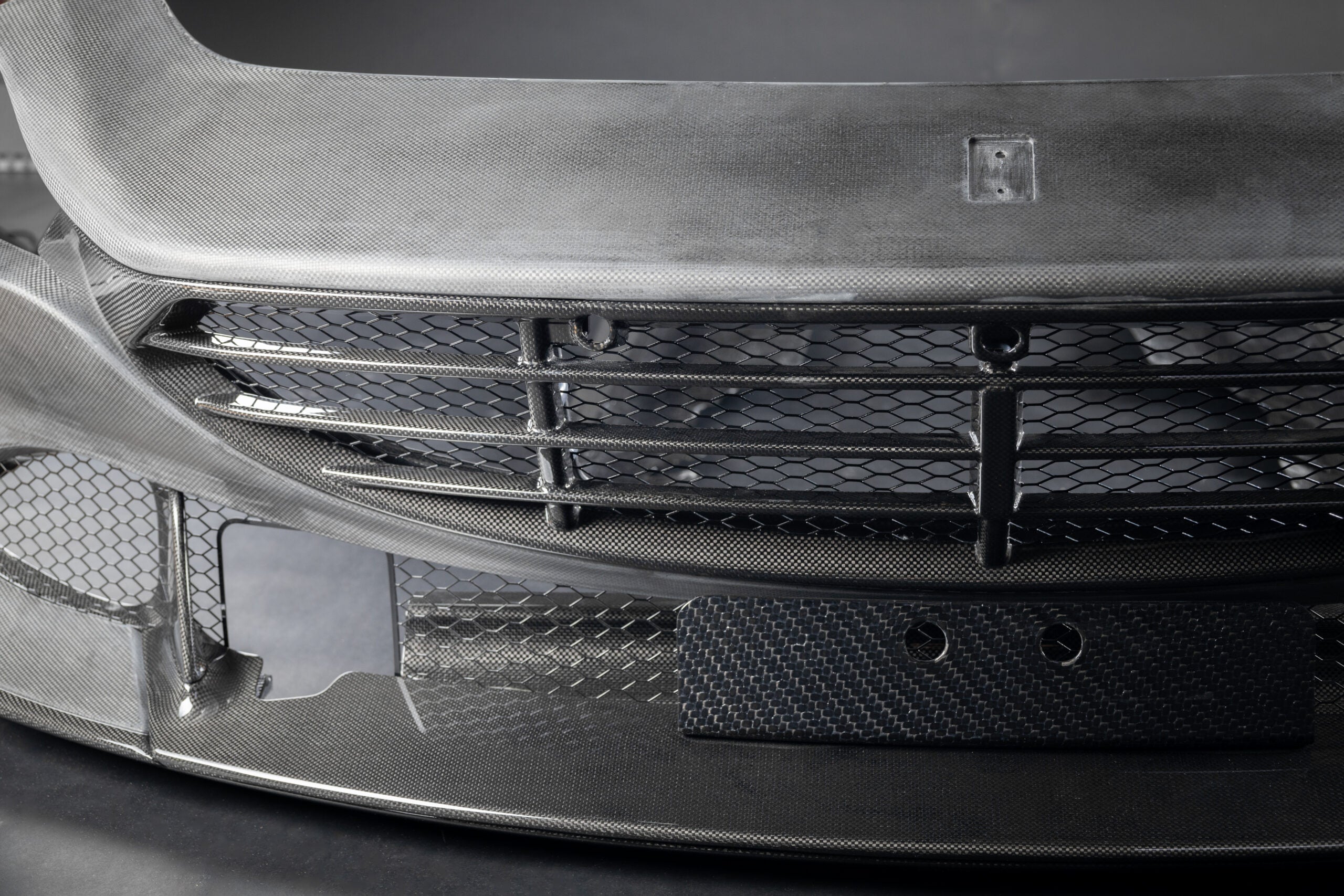 Ferrari Roma - Carbon Fiber Front Bumper (Complete)