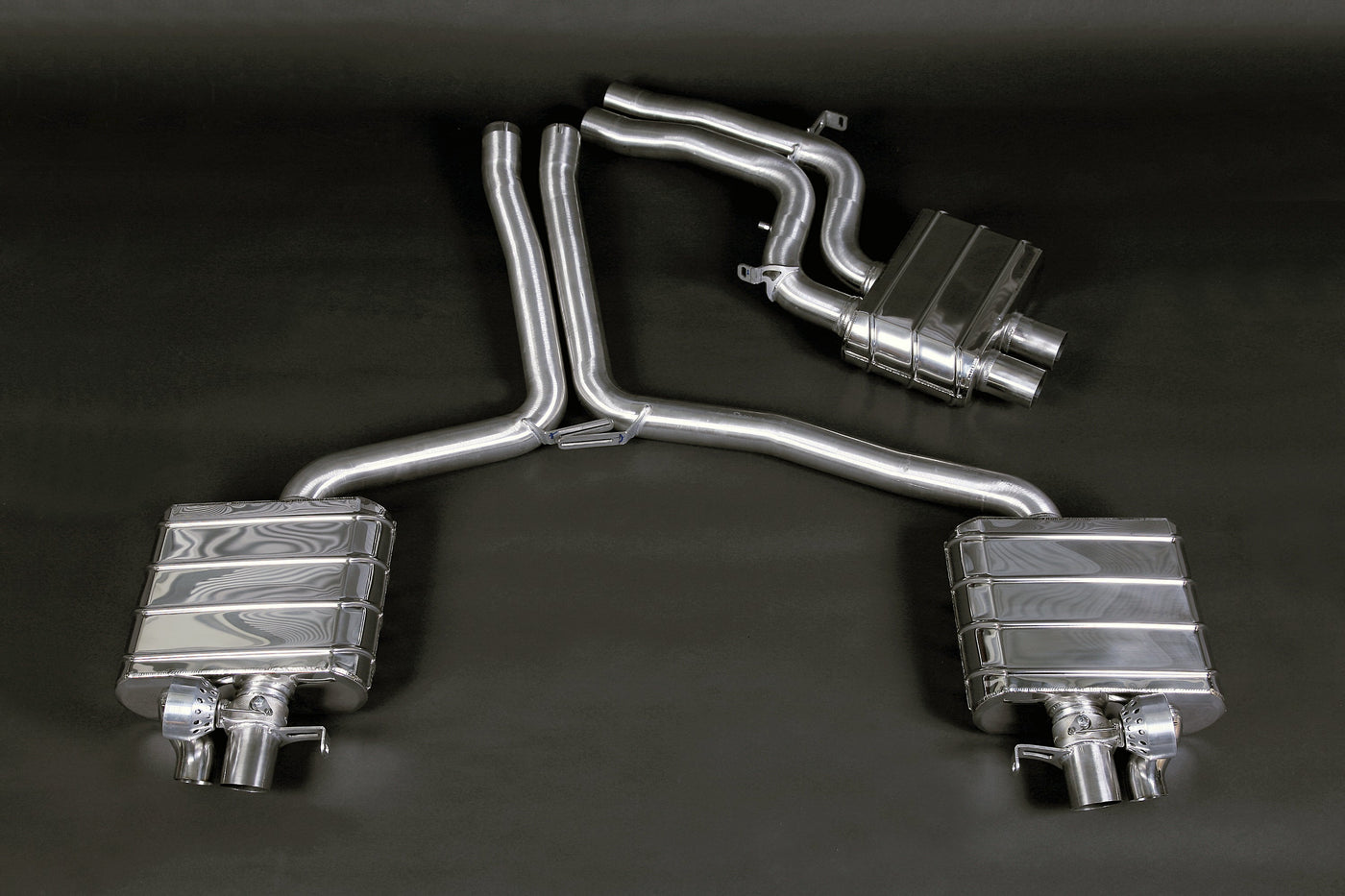 Audi RS5 (B8) - Valved Exhaust + MidSilencer Pipes