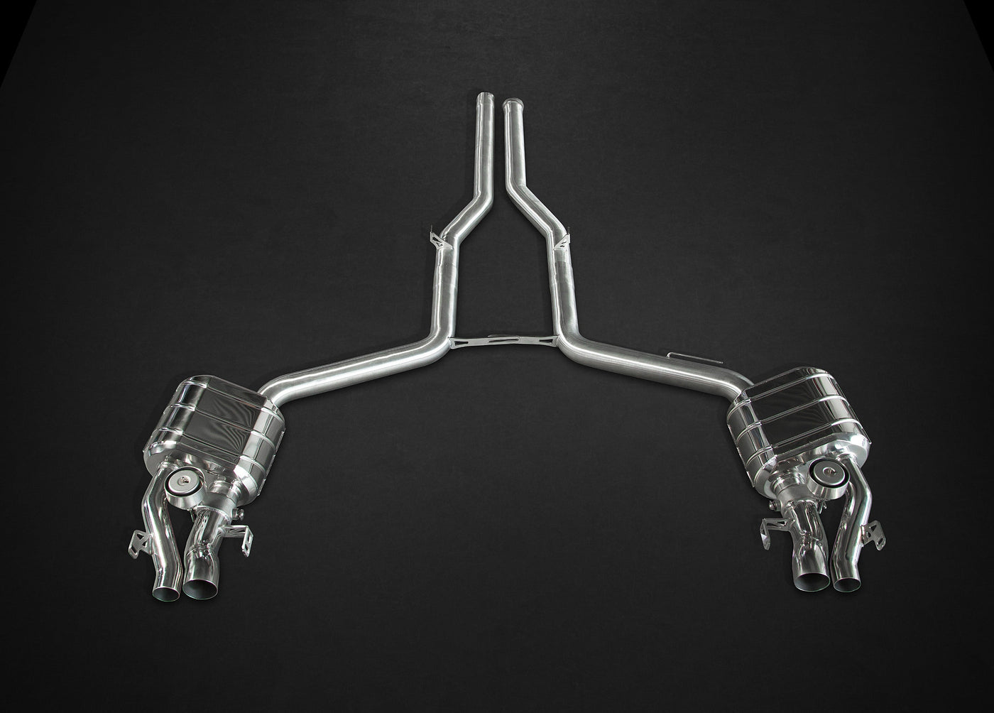 Mercedes AMG E63S (W212) Sedan - Valved Exhaust + MidPipes (CES3)