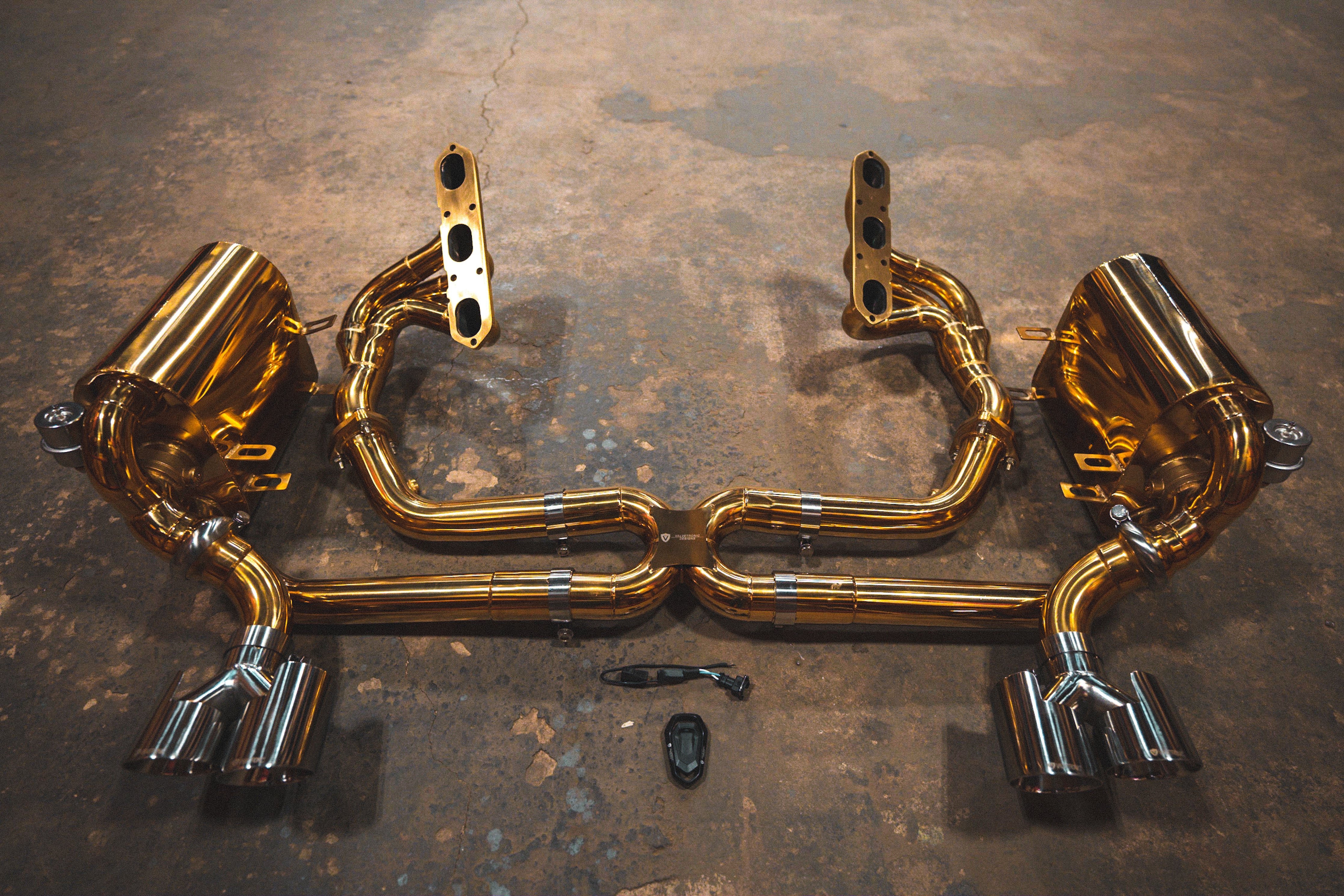 Valvetronic Valved Sport Exhaust System for Porsche 997 Carrera