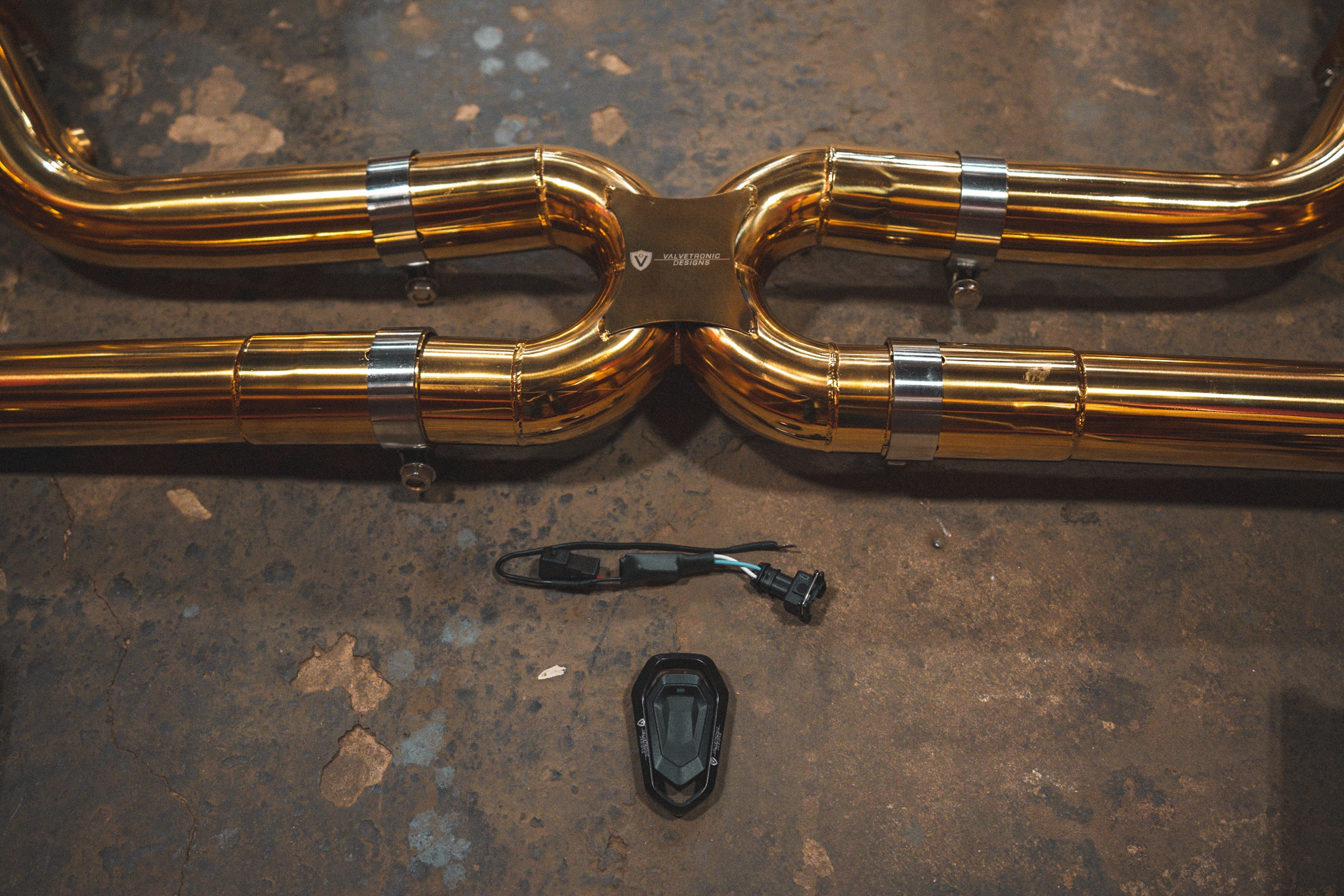 Valvetronic Valved Sport Exhaust System for Porsche 997 Carrera