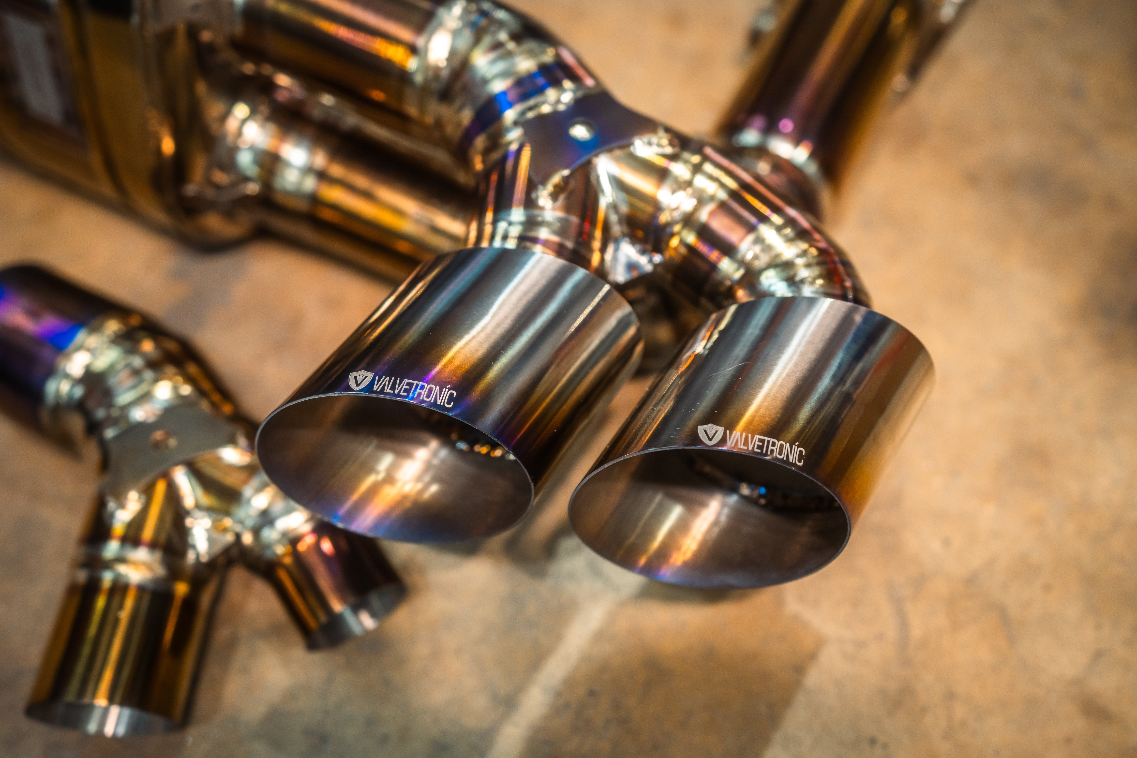 Valvetronic Valved Race Exhaust System for Porsche 911 Turbo 991.1 / 991.2