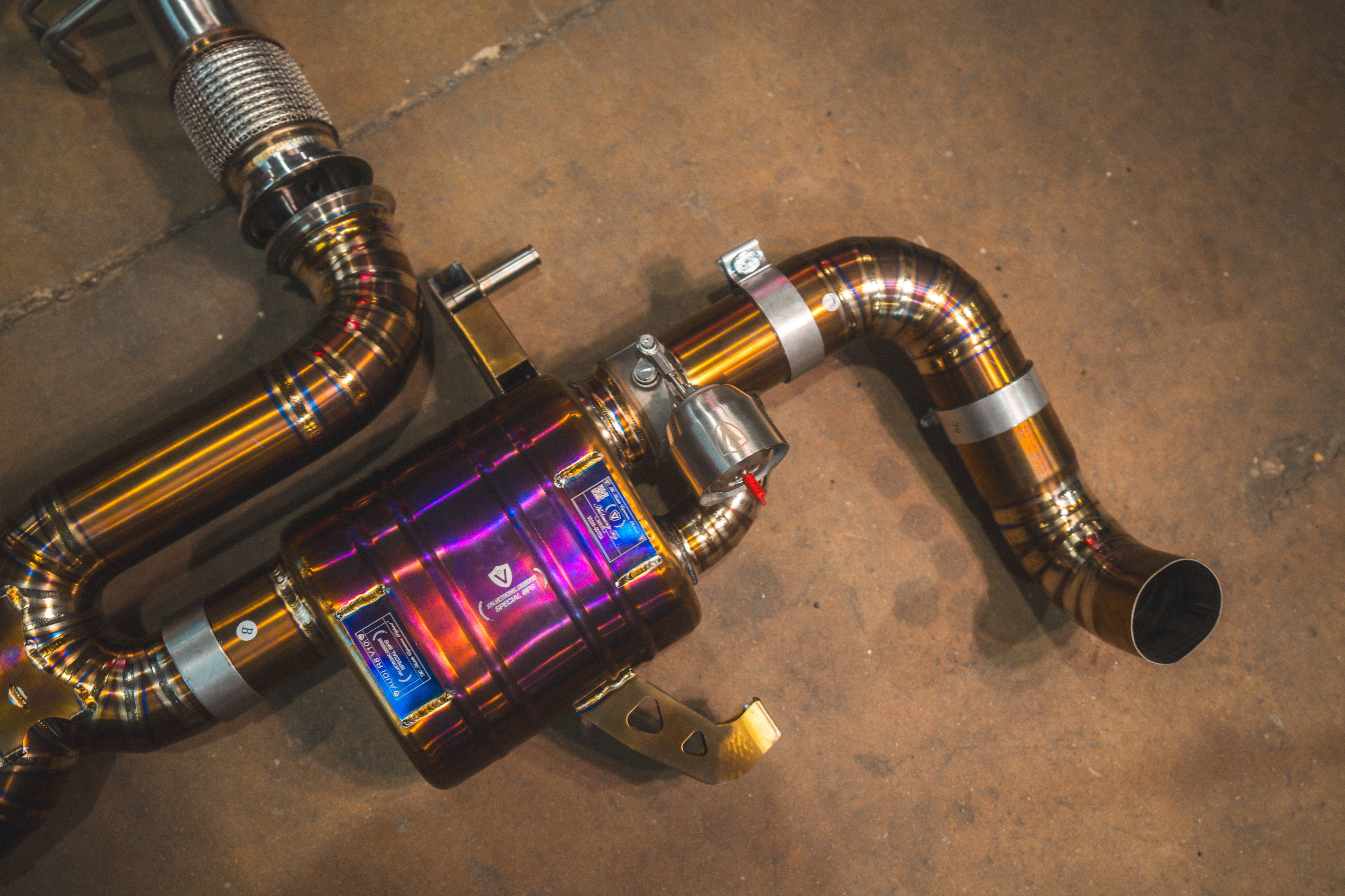 Audi R8 True F1 / Valved Exhaust System