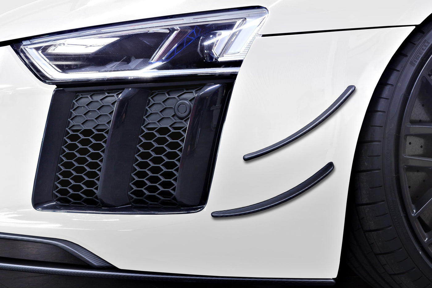 Audi R8 (Gen2) - Carbon Fiber Front Fins