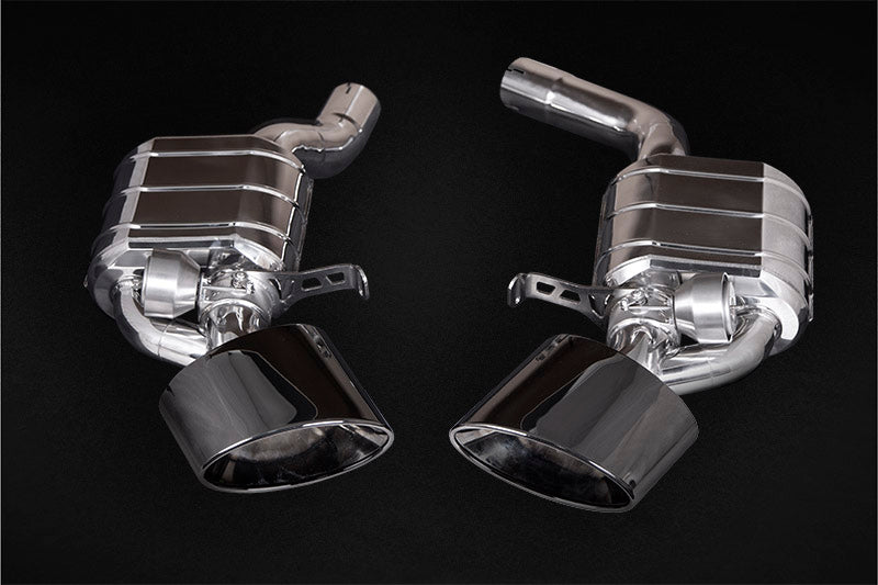 Audi RS6/7 (C8) - ECE Valved Exhaust + RS-Style Oval Tips (OE Actuators)