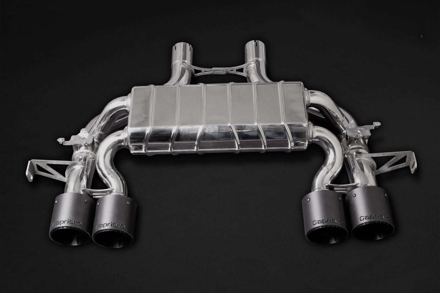 BMW M3/M4 (G8X) - Valved Exhaust, 200cell OPF, MidSilencer Spare + Wicrom Tips (OE Actuators)