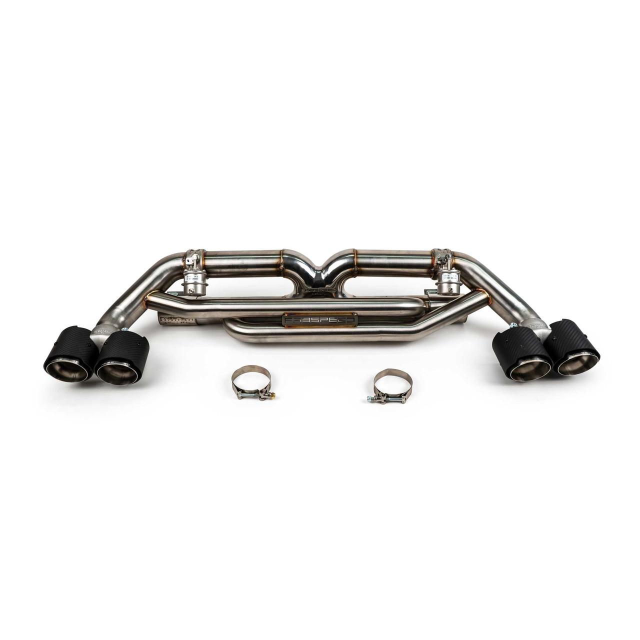 Fabspeed Porsche 991.2 Carrera Valvetronic Center Muffler Bypass X-Pipe (Non-PSE Only)