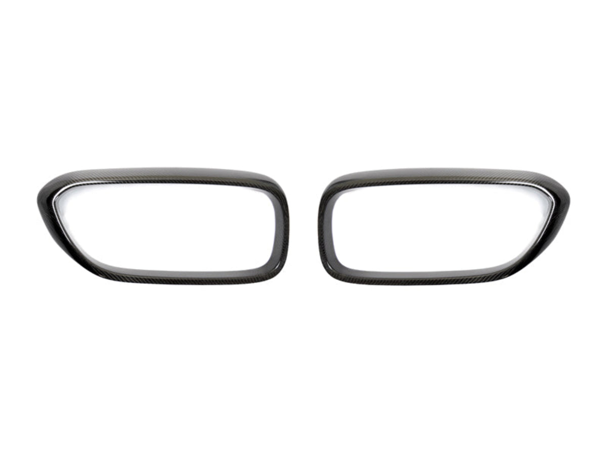AutoTecknic Carbon Fiber Front Grille Surround Set - BMW F90 M5