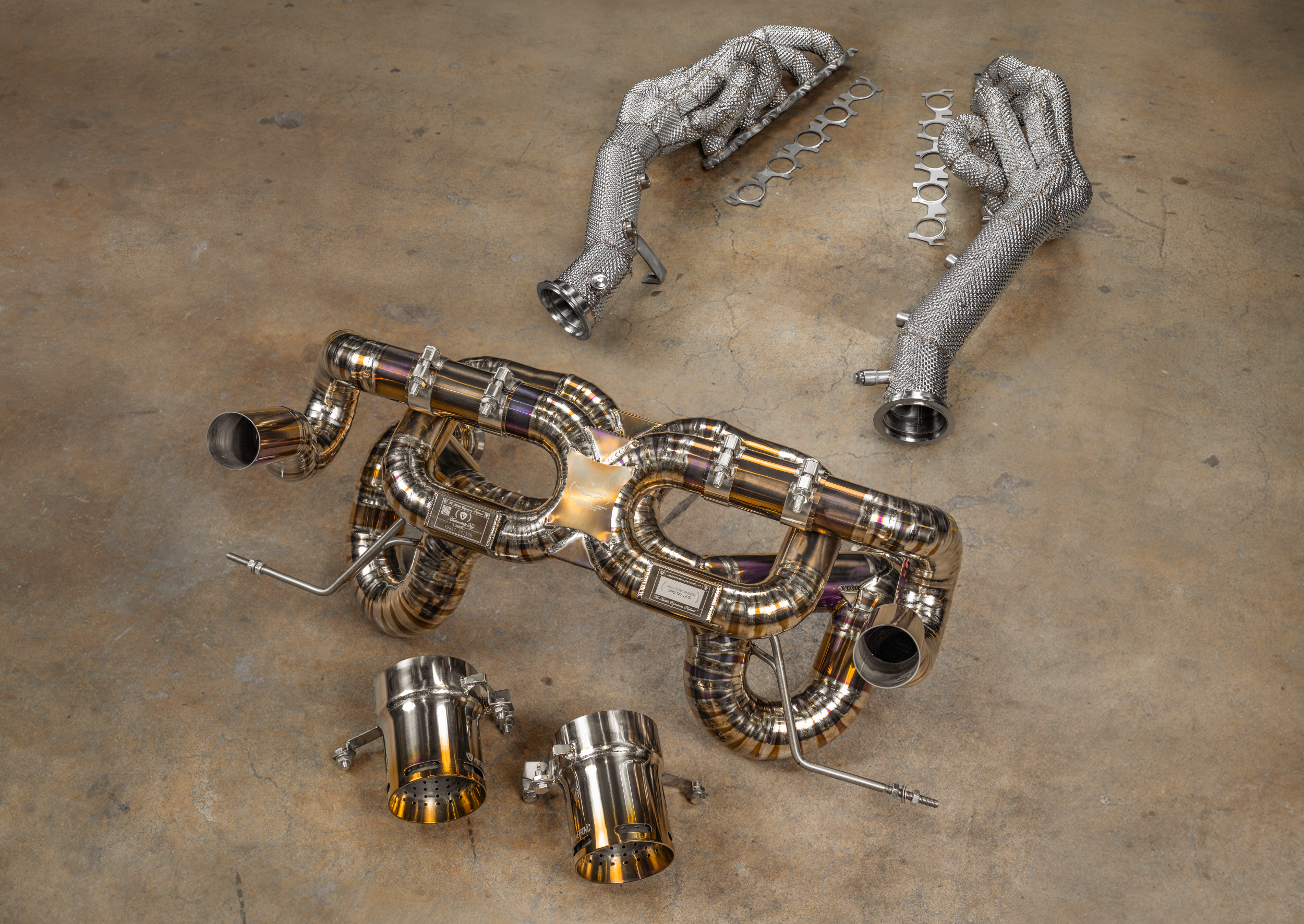 Lamborghini Huracan Performante / EVO / STO / Tecnica True F1 / Valved Exhaust system
