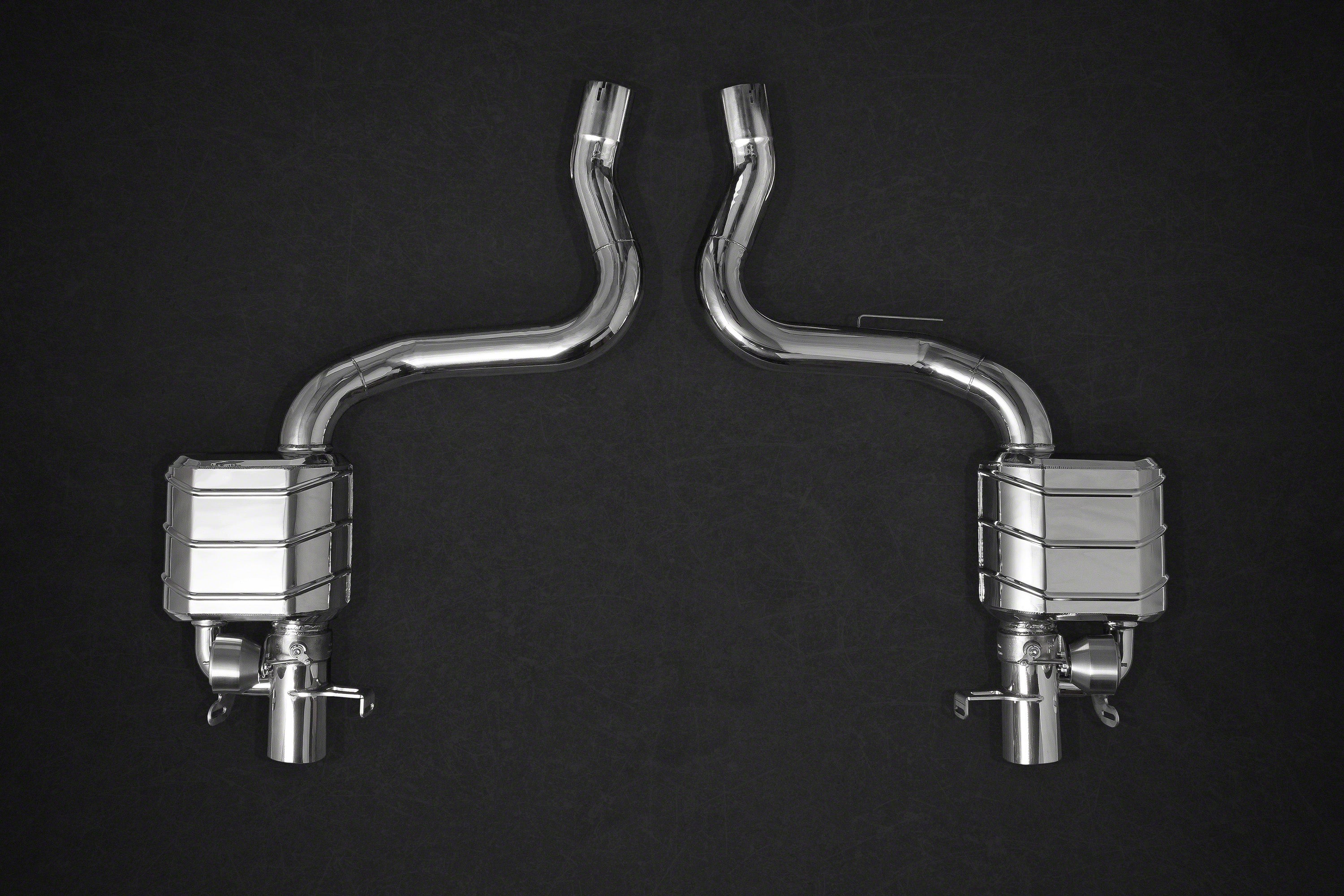 Mercedes AMG C63/S (W205) - Valved Exhaust + MidPipes (OE Actuators)