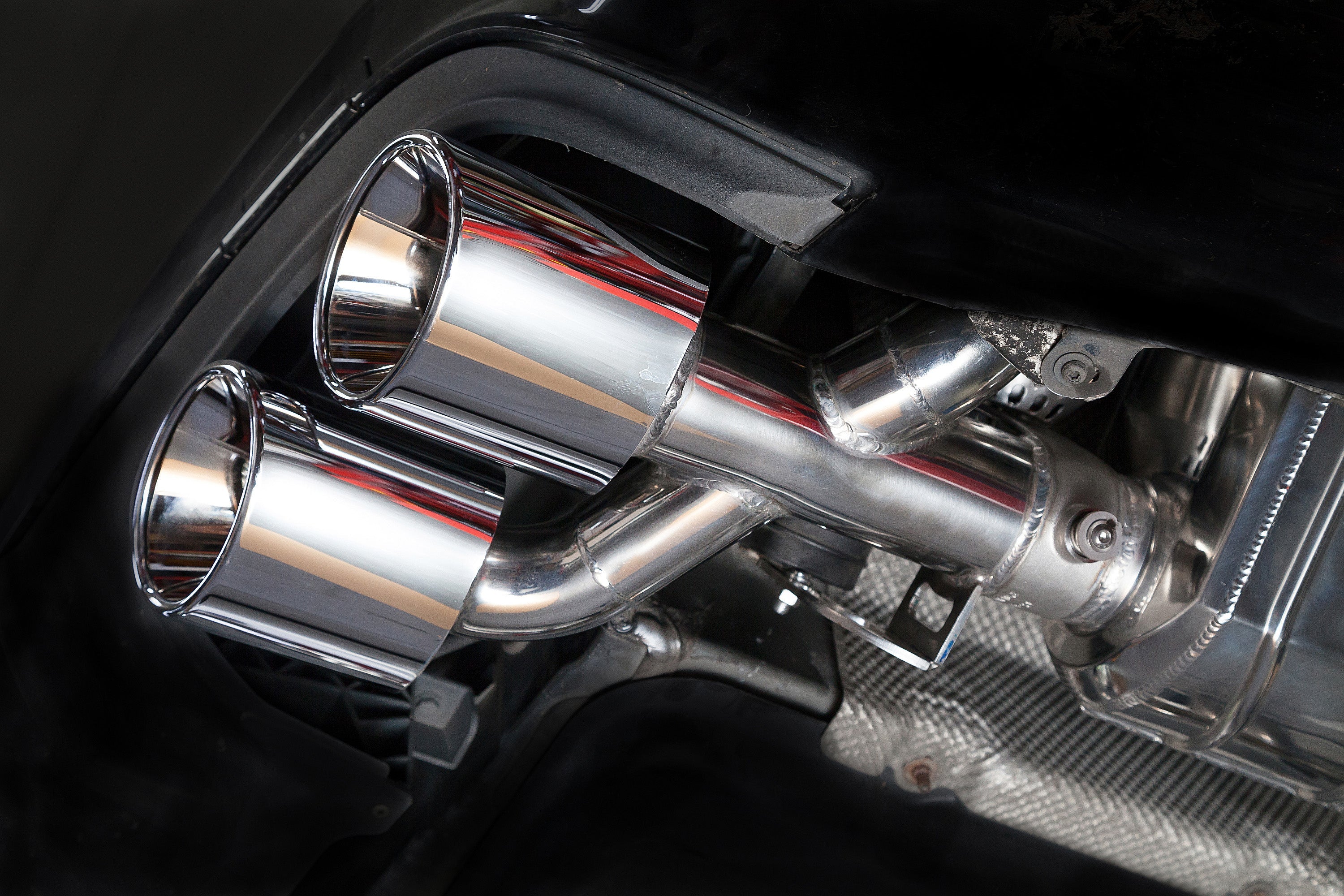 Mercedes AMG C63 (W204) Black Series - Valved Exhaust + MidPipes (CES3)
