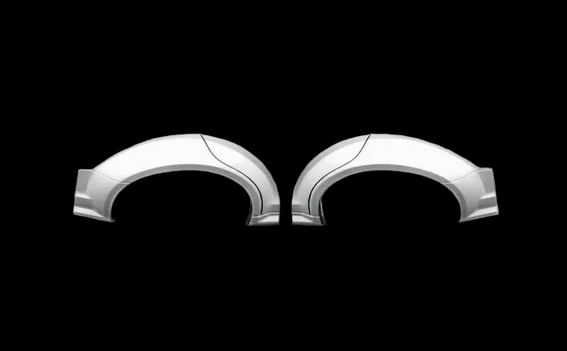 Moshammer Rear Wide Arches for C63 AMG W204
