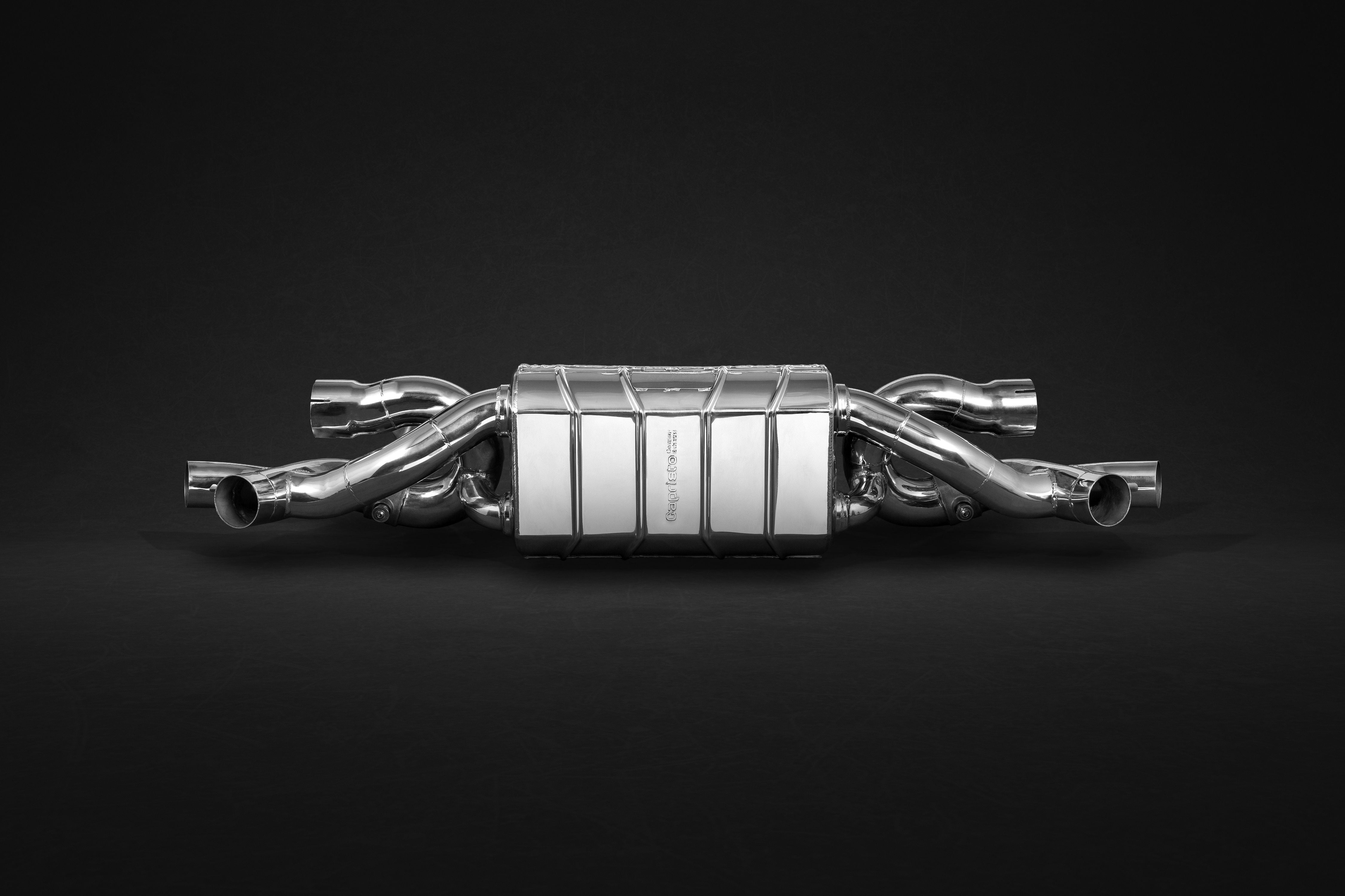 Porsche 991.1/2 Turbo/S - ECE Valved Exhaust Muffler (CES3)