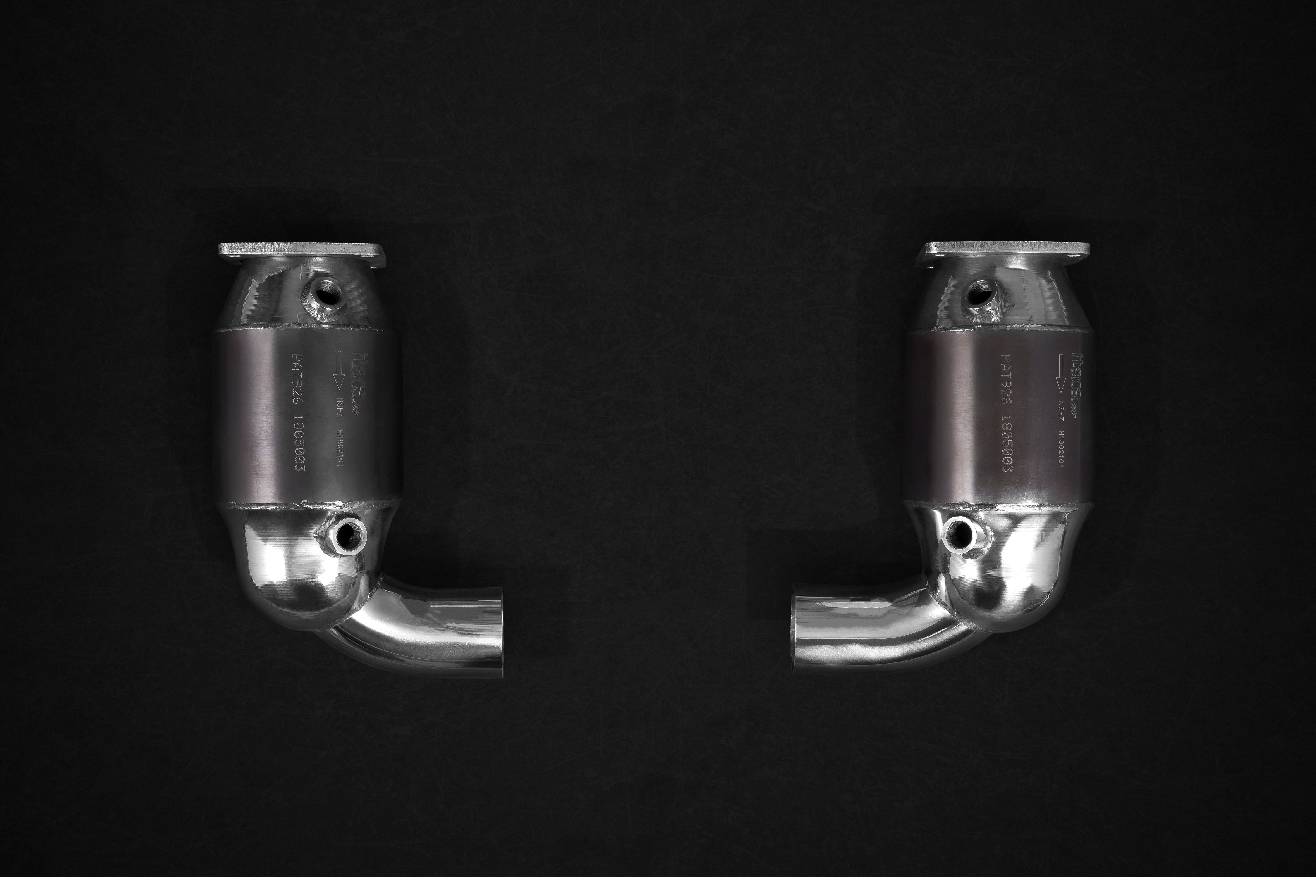 Porsche 991.1/2 Turbo/S - Cat Spare Pipes (for OEM/ECE)