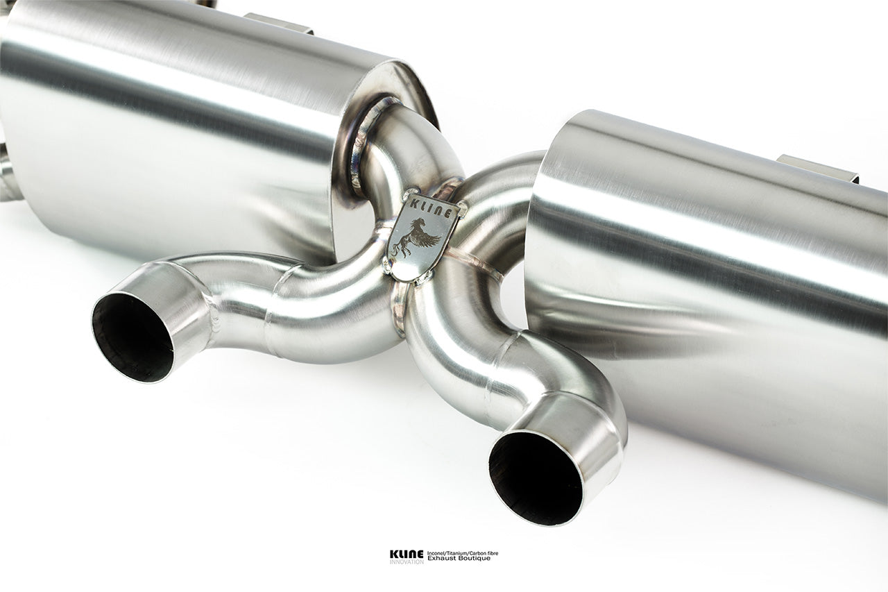 991.2 Carrera/GTS 3.0 Valvetronic Silencer Section (SIDE QUAD EXIT)