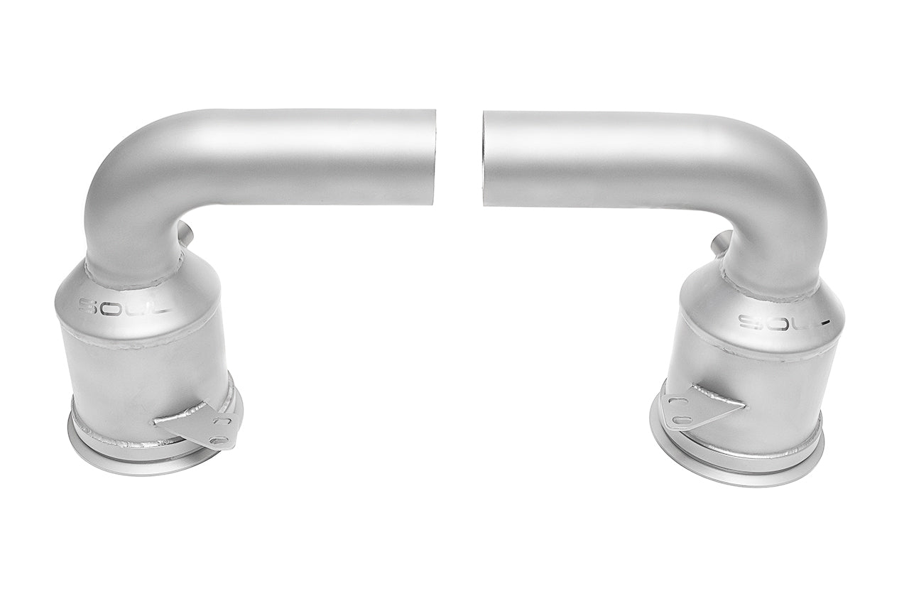 Porsche 992.1 Carrera Cat Bypass Pipes