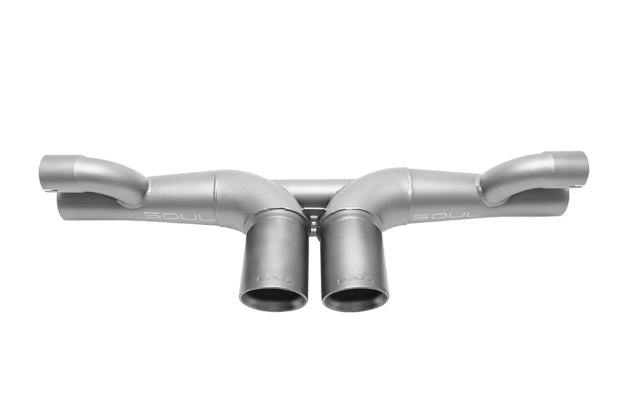 Porsche 997 / 997.2 GT3 Center Muffler Bypass Exhaust