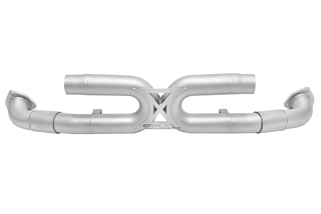 Porsche 997.2 Carrera Center Muffler Bypass Exhaust