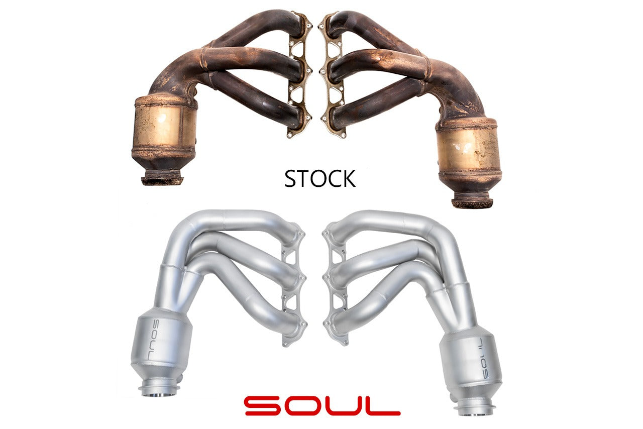 Porsche 991 GT3 SOUL Street Headers