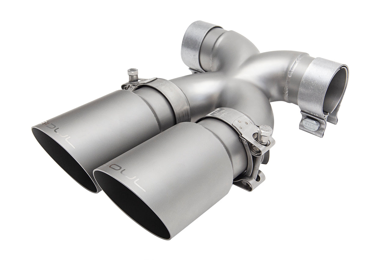 Porsche 718 Boxster / Cayman SOUL Bolt-On X-Pipe With Tips
