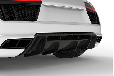 1016 2nd Gen V10 Rear Diffuser