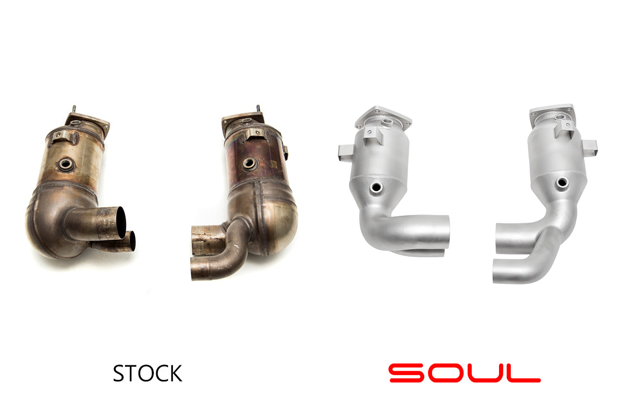 Porsche 991.2 Carrera (with PSE) Sport Catalytic Converters