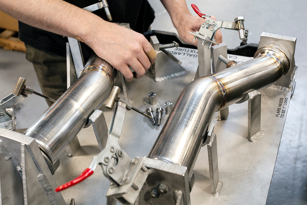 Lamborghini Gallardo Cat Bypass Pipes