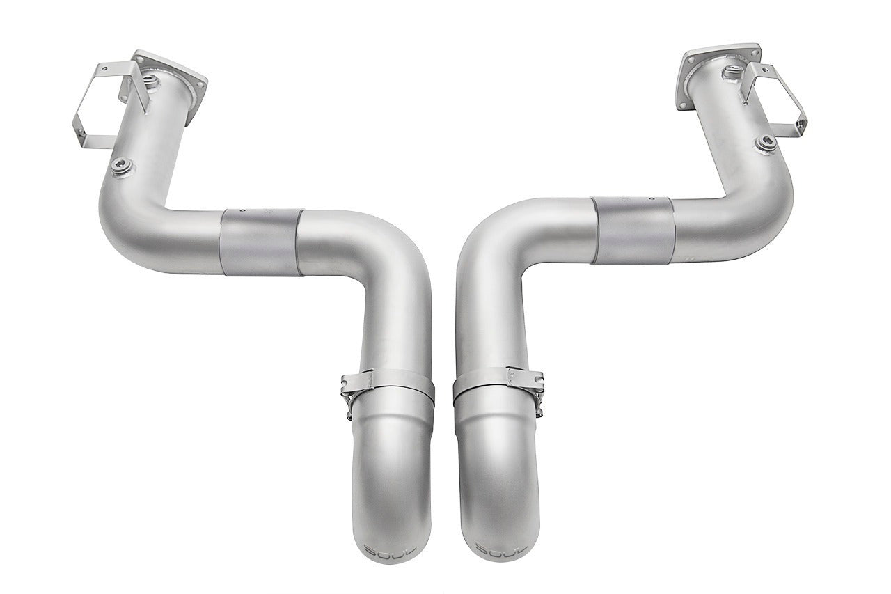 Porsche 991.2 Carrera (with PSE) Trackback Turbo Back Exhaust System