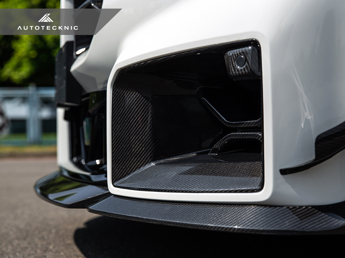 AutoTecknic Dry Carbon Podium Front Lip Set - G87 M2