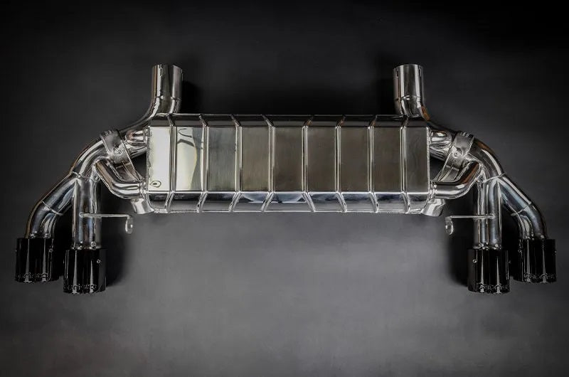 BMW M5 Comp/Facelift (F90) - Valved Exhaust + 200cell OPF, PreSilencer Spares & Wicrom Tips (CES3)