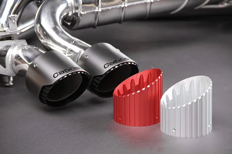 BMW M3/M4 (G8X) - ECE Valved Exhaust, Middle Silencer Spare + Wicrom Tips (OE Actuators)