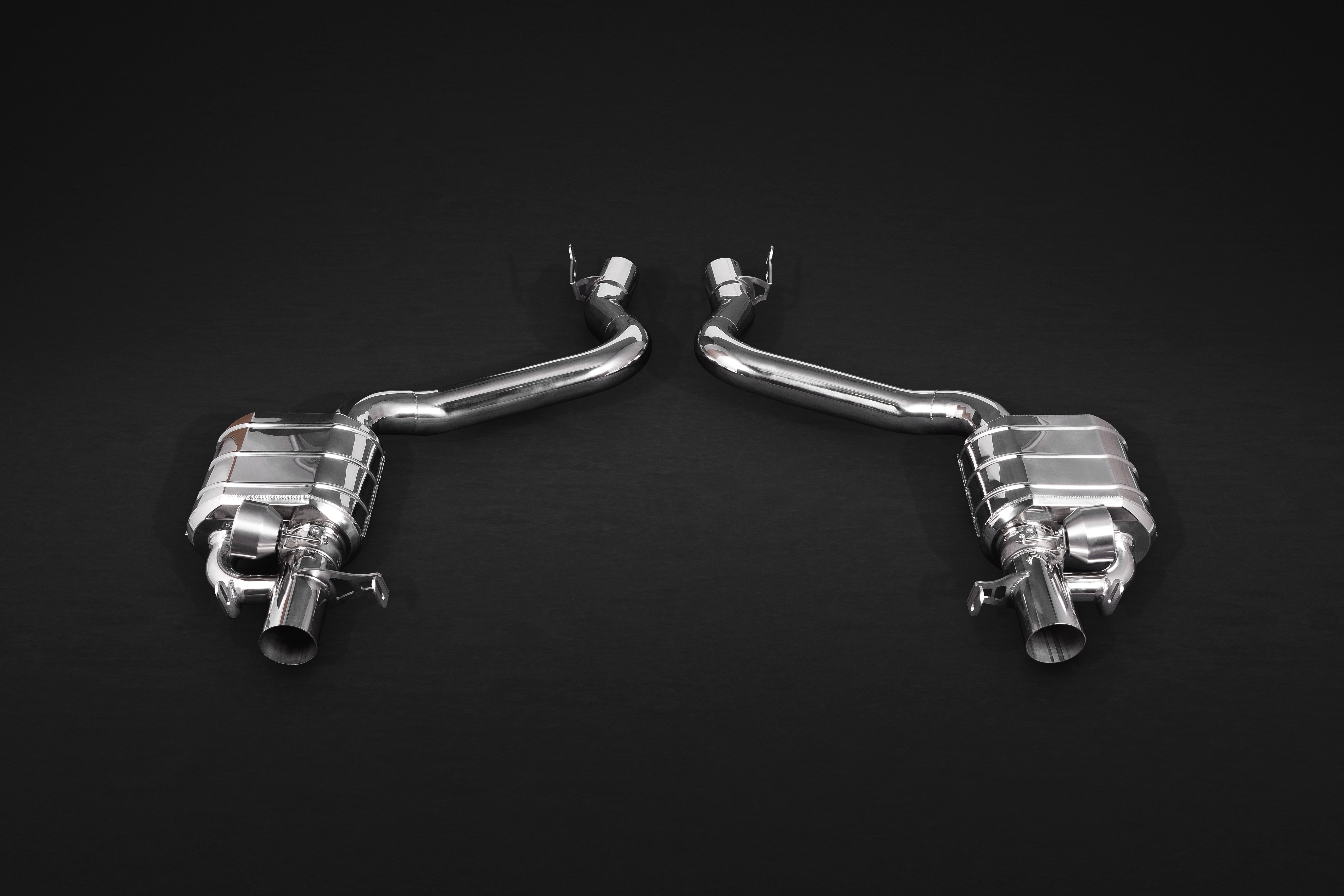 Mercedes AMG E63S (W213) - Valved Exhaust + MidPipes (OE Actuators)