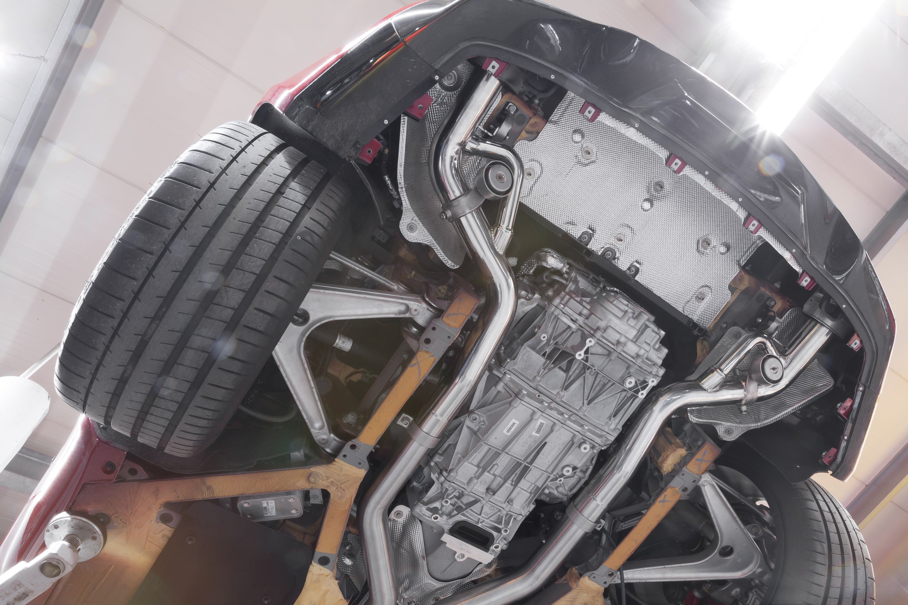 Mercedes AMG GT/S/C - Valved Exhaust + MidPipes (incl. Cat Delete/OEM Cat Adapters) (CES3)