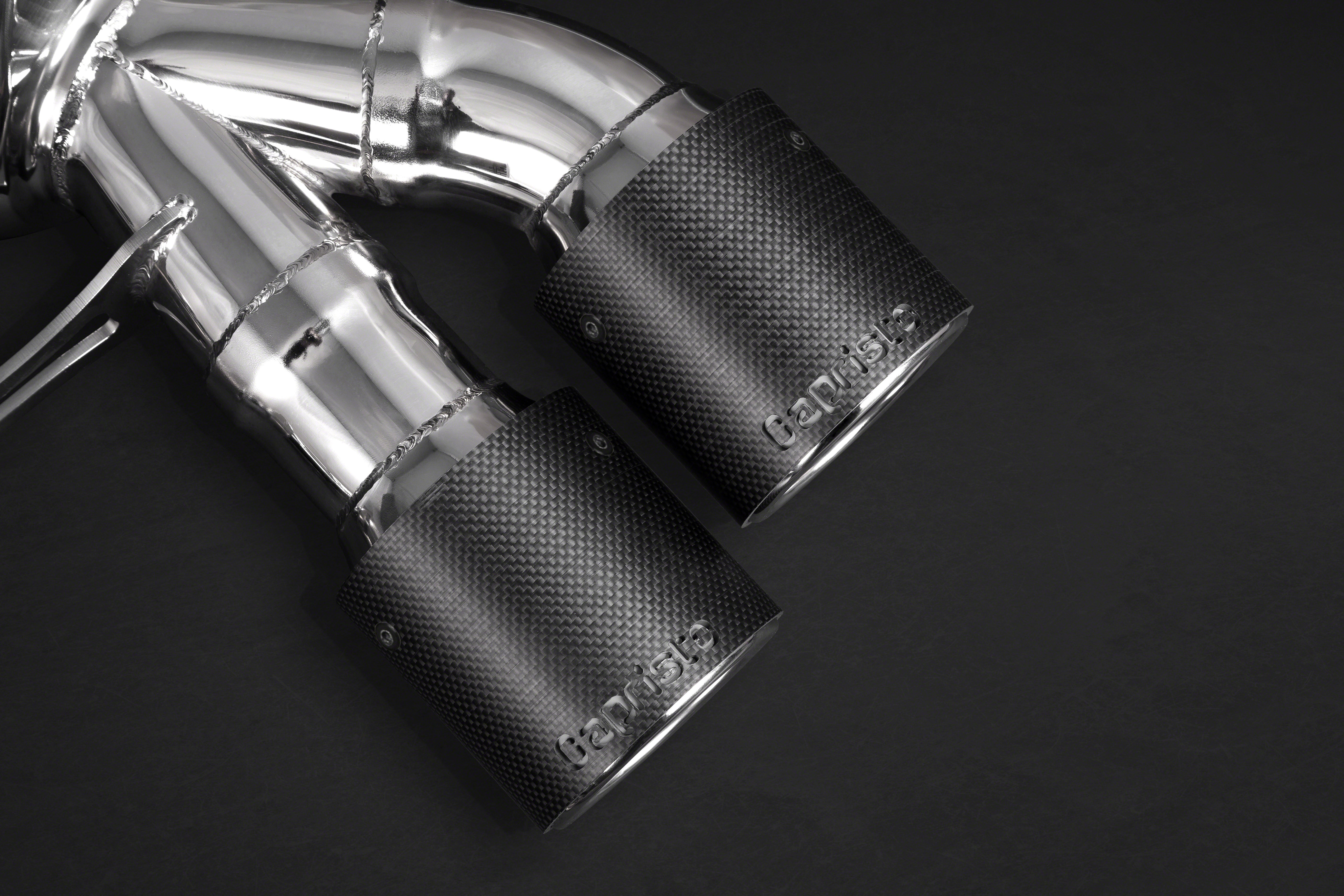 BMW M6 (F12/13/06) - Valved Exhaust, MidPipes, PostCat Spare Pipes + Carbon Tips (CES3)