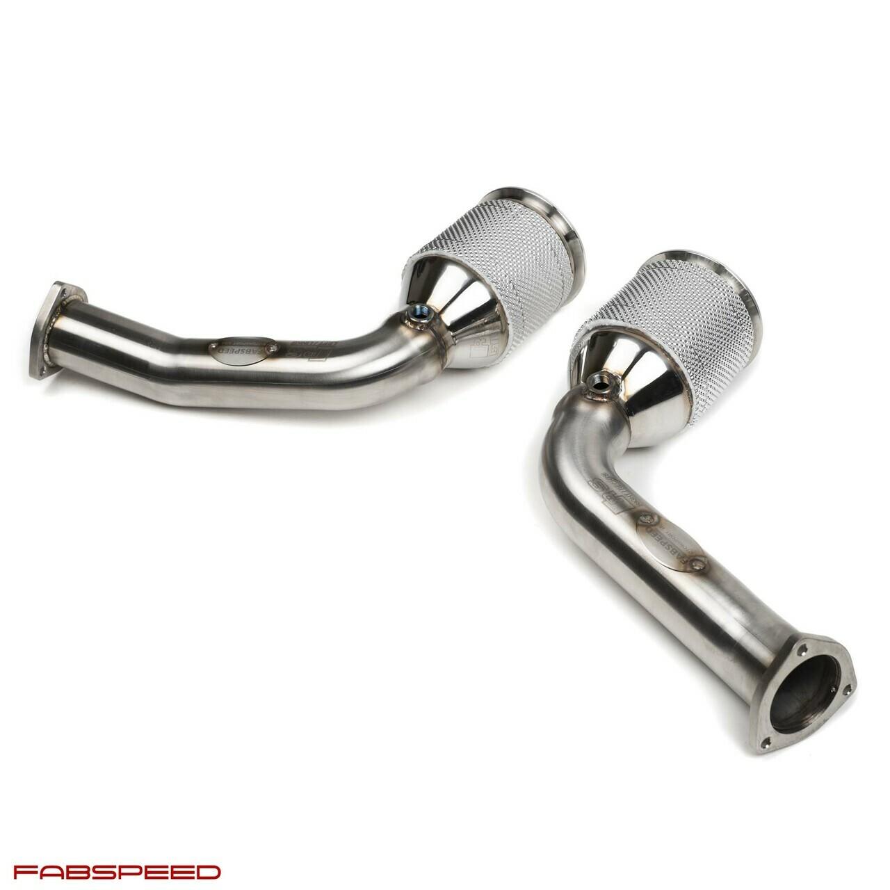Fabspeed Motorsport Audi RS6 / RS7 C8 Sport Cat Downpipes 2019