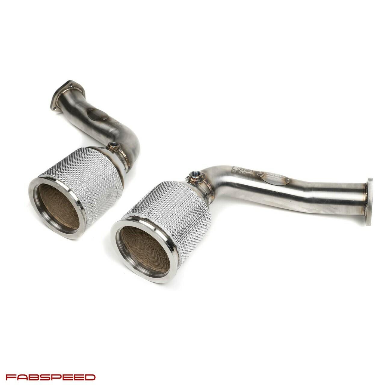 Fabspeed Motorsport Audi RS6 / RS7 C8 Sport Cat Downpipes 2019