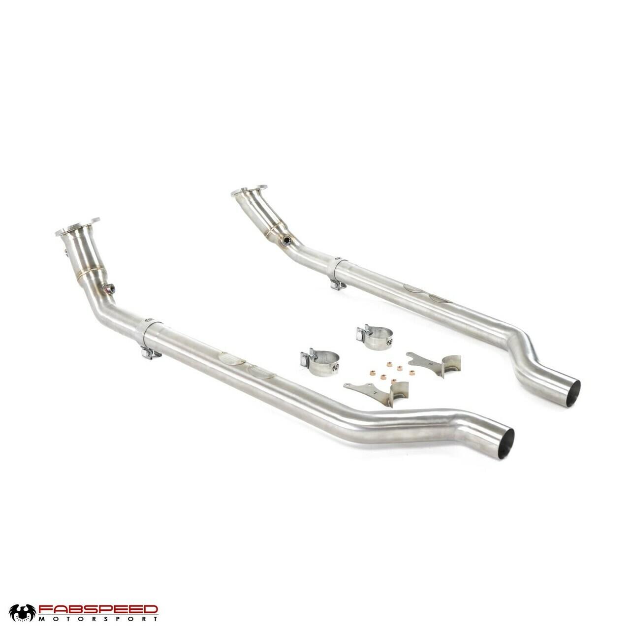 Fabspeed Motorsport Fabspeed Maserati GranTurismo Cat Bypass Pipes 2008-2019