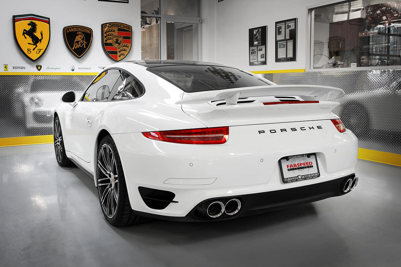 Fabspeed Motorsport Fabspeed Porsche 991.2 Twin Turbo / Turbo S Valvetronic Supersport X-Pipe Exhaust System 2017-2020