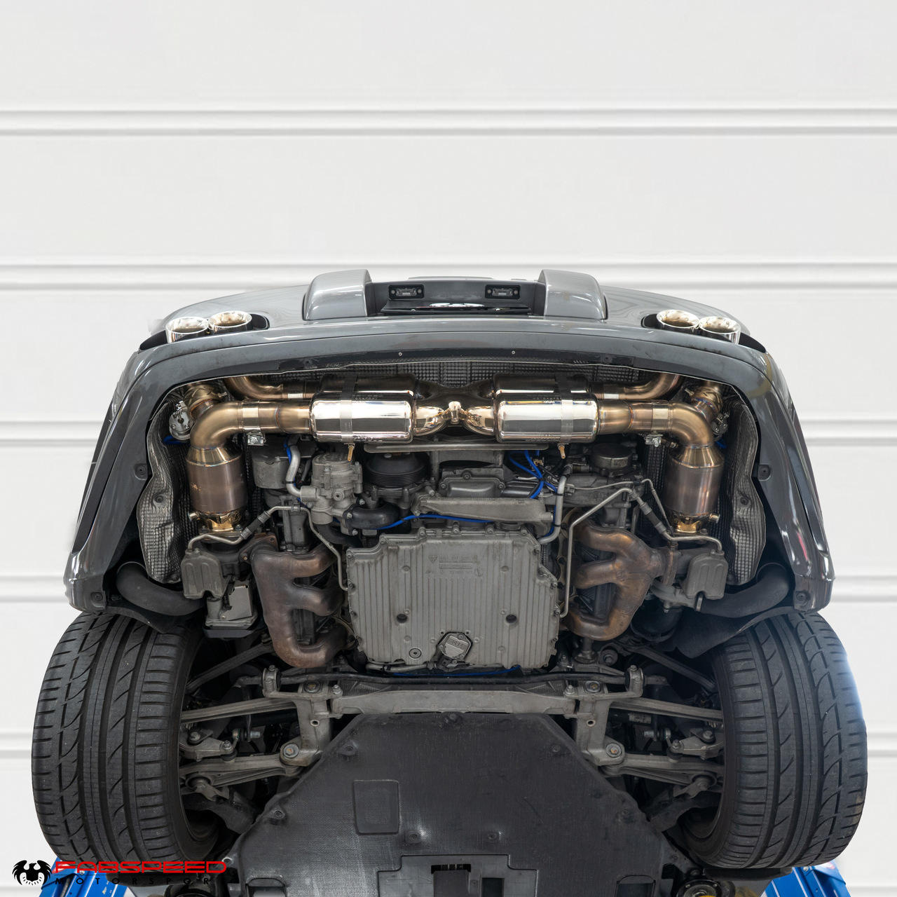 Fabspeed Motorsport Fabspeed Porsche 997.2 Turbo / Turbo S Valvetronic Supersport X-Pipe Exhaust System 2010-2012