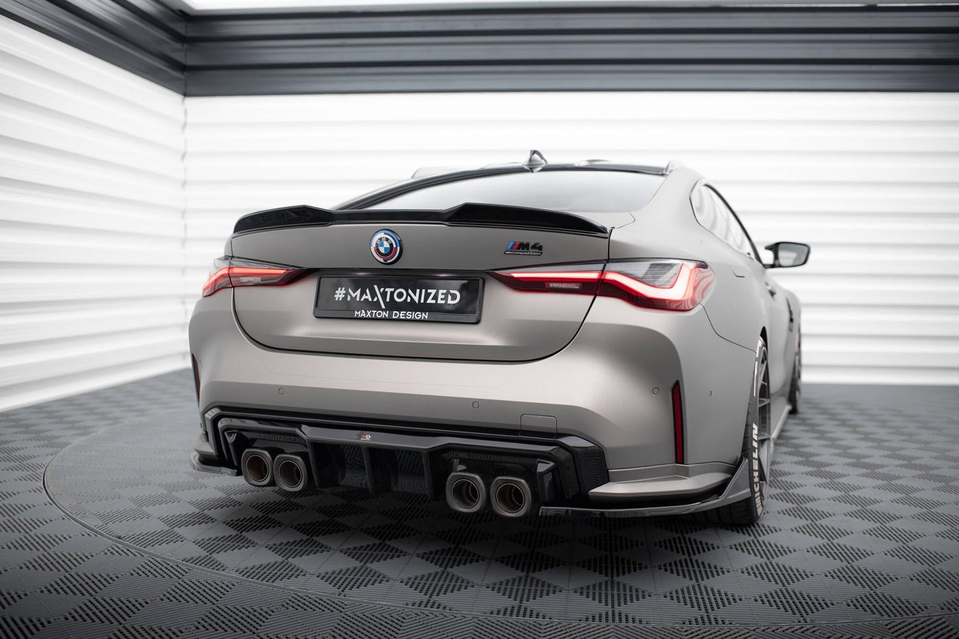 BMW M3 (G80) / M4 (G82) Rear Valance — vehicle view