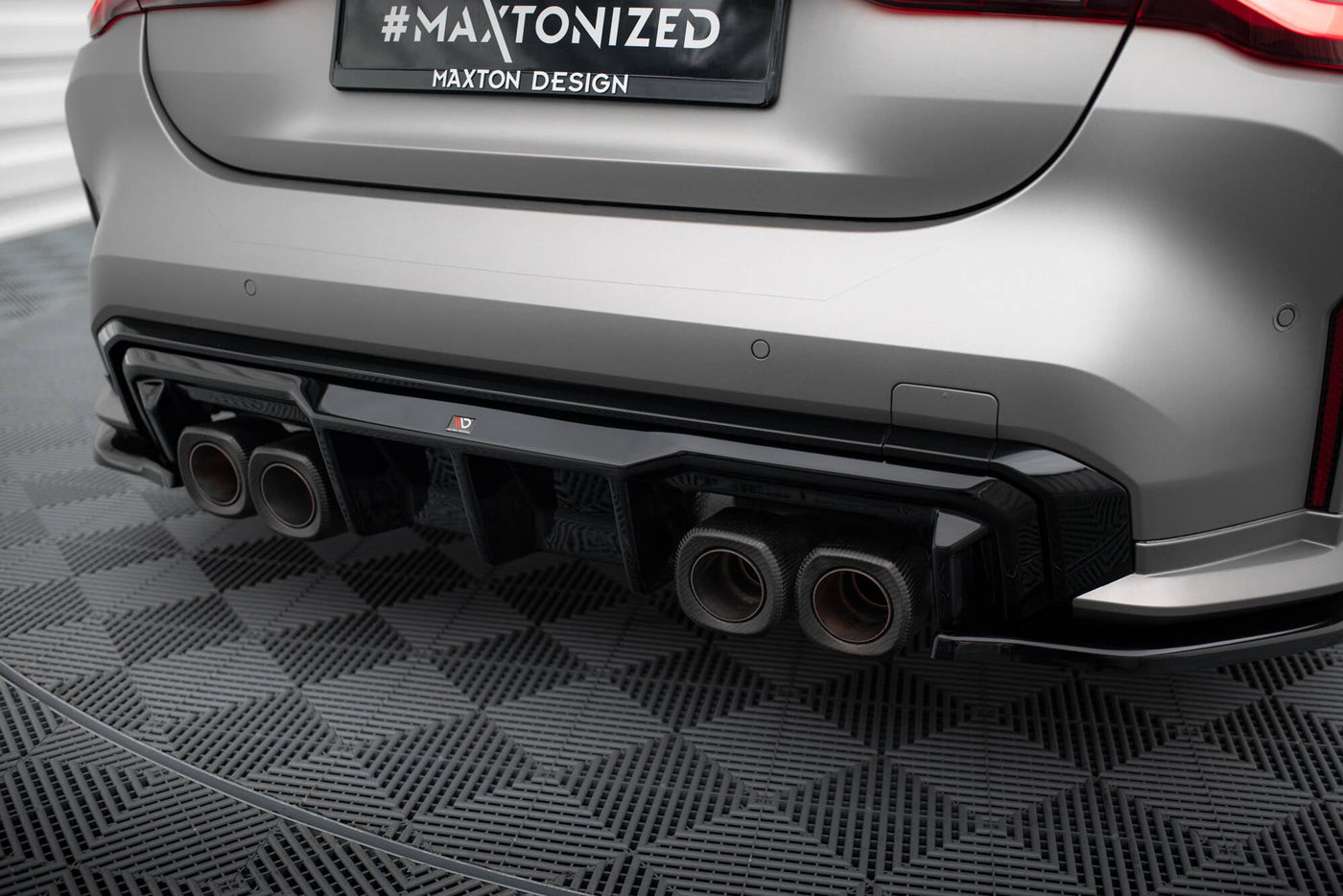 BMW M3 (G80) / M4 (G82) Rear Valance — vehicle view