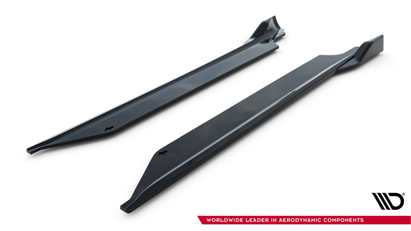Porsche 911 (992) Carrera Sport Design Side Skirt Diffusers V2 — product view