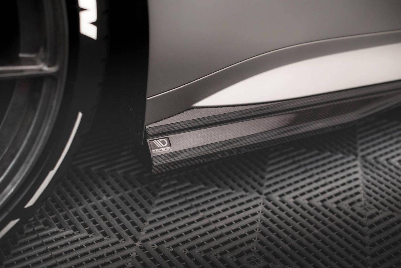 BMW M4 (G82) Carbon Fiber Side Skirts — vehicle view