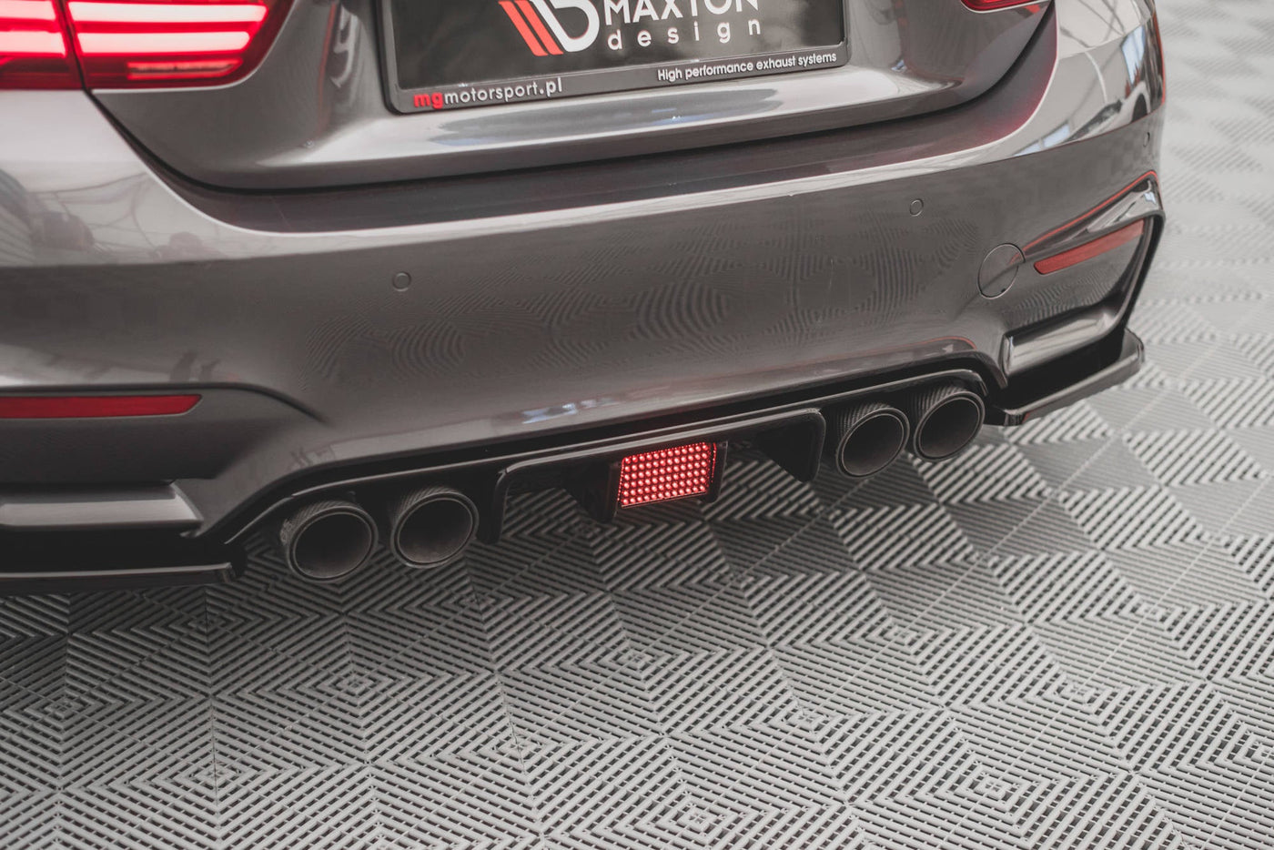 BMW M4 (F82) LED Rain Stop Light — vehicle view