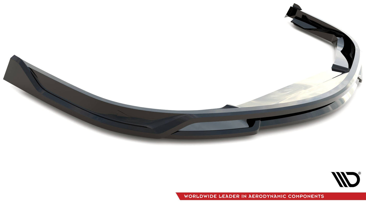 Porsche 911 (997) Turbo Front Splitter — vehicle view