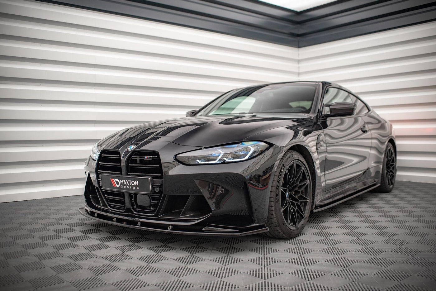 BMW M3 (G80) / M4 (G82) Front Splitter V1 — vehicle view
