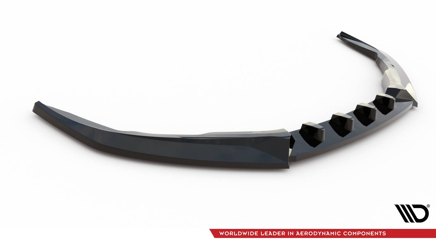 Porsche 718 Cayman Front Splitter V1 — vehicle view