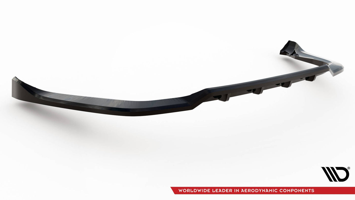 Porsche 911 (997) Turbo Rear Splitter — vehicle view
